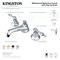 Kingston Brass KS4468NL 8" Widespread Bathroom Faucet, Brushed Nickel KS4468NL - alternate 2